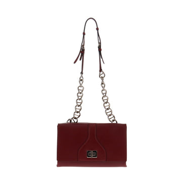 Prada Sound Lock Leather Chain Shoulder Bag (SHG-33005) – LuxeDH