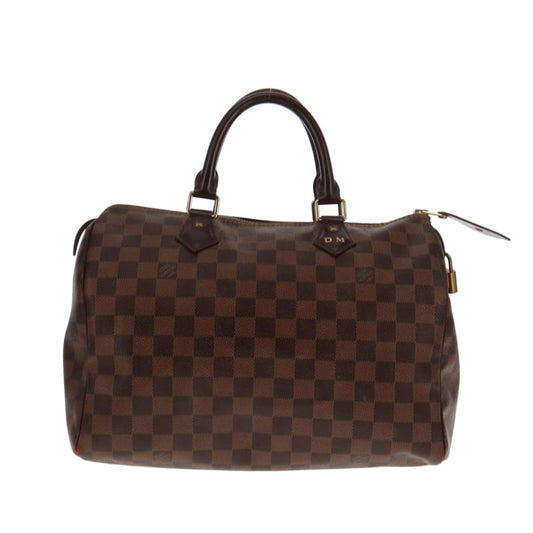 Louis Vuitton Speedy 30 Bandouliere Damier Ebene LA3109