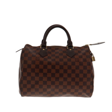 LV hot stamp on Monogram Empreinte Speedy