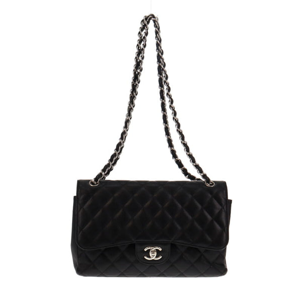 chanel classic flap bag caviar leather