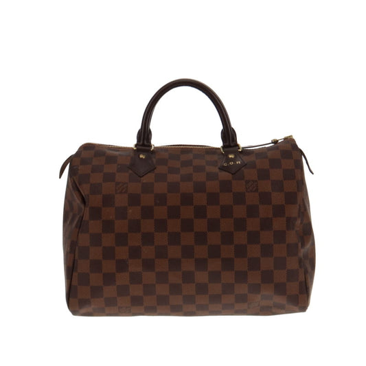 Louis Vuitton Damier Ebene Speedy 30 Hot Stamped Y.M SN4142