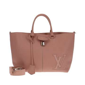 Louis Vuitton City Steamer MM Magolia pink and Black Leather 2- Way Bag