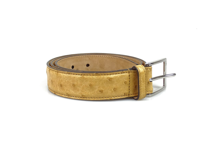 gucci ostrich belt