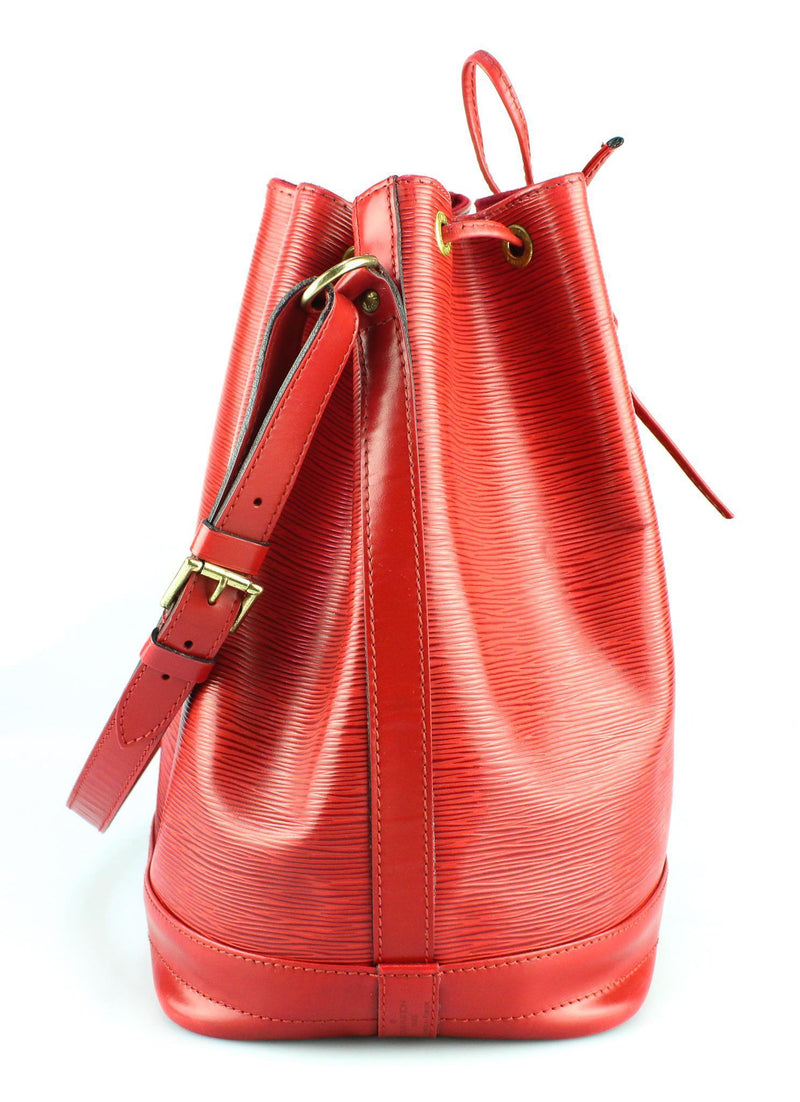 Louis Vuitton Epi Leather Rouge Vintage Noe MM 1994 – Designer Exchange Ltd