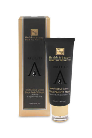 black peel off mask