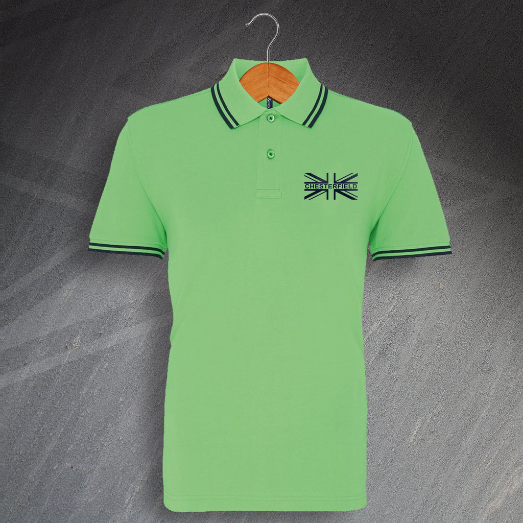 Chesterfield Flag Polo Shirt | Embroidered Chesterfield Merchandise ...