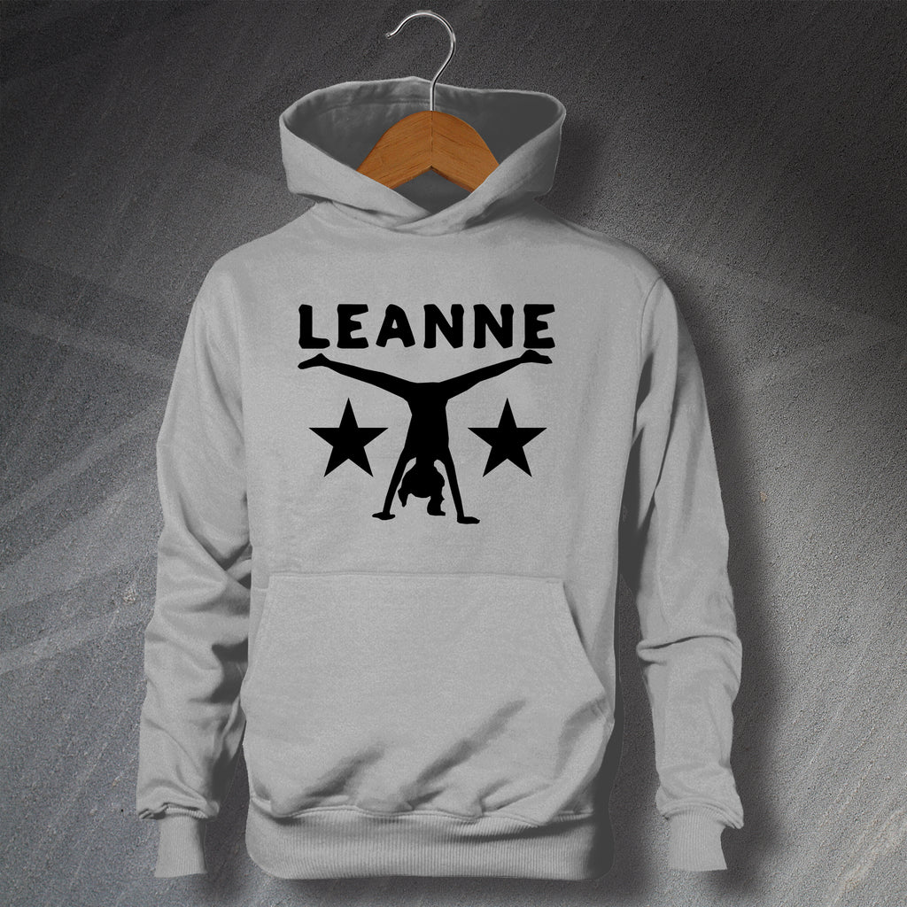 gymnastics personalised hoodie