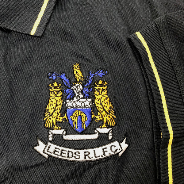 Leeds Rugby Polo Shirt | Embroidered Retro Leeds Rugby Clothing ...