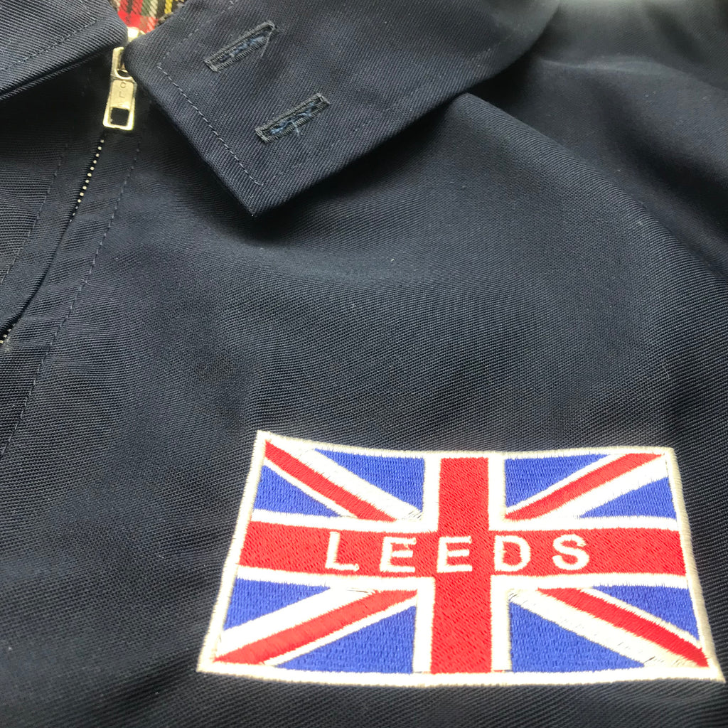 Leeds Union Jack Harrington Jacket | Leeds Harrington Jackets for Sale ...