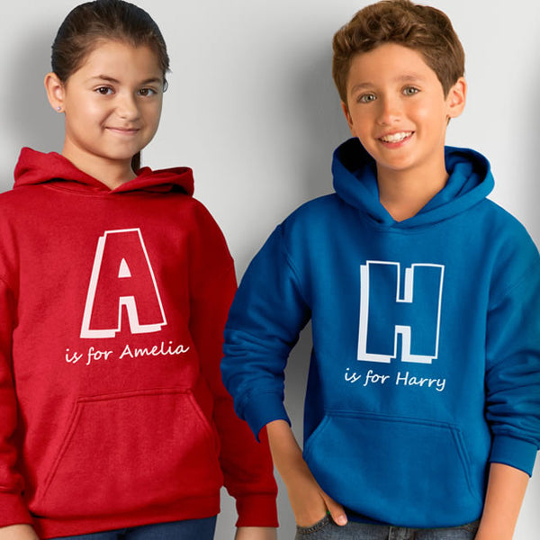 Personalised Childrens Hoodie Buy Custom Made Childs Clothing
