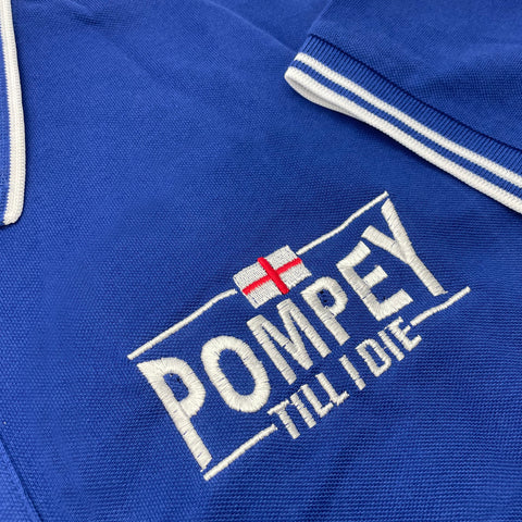 Pompey Till I Die Polo Shirt | Embroidered Portsmouth Football Tops ...