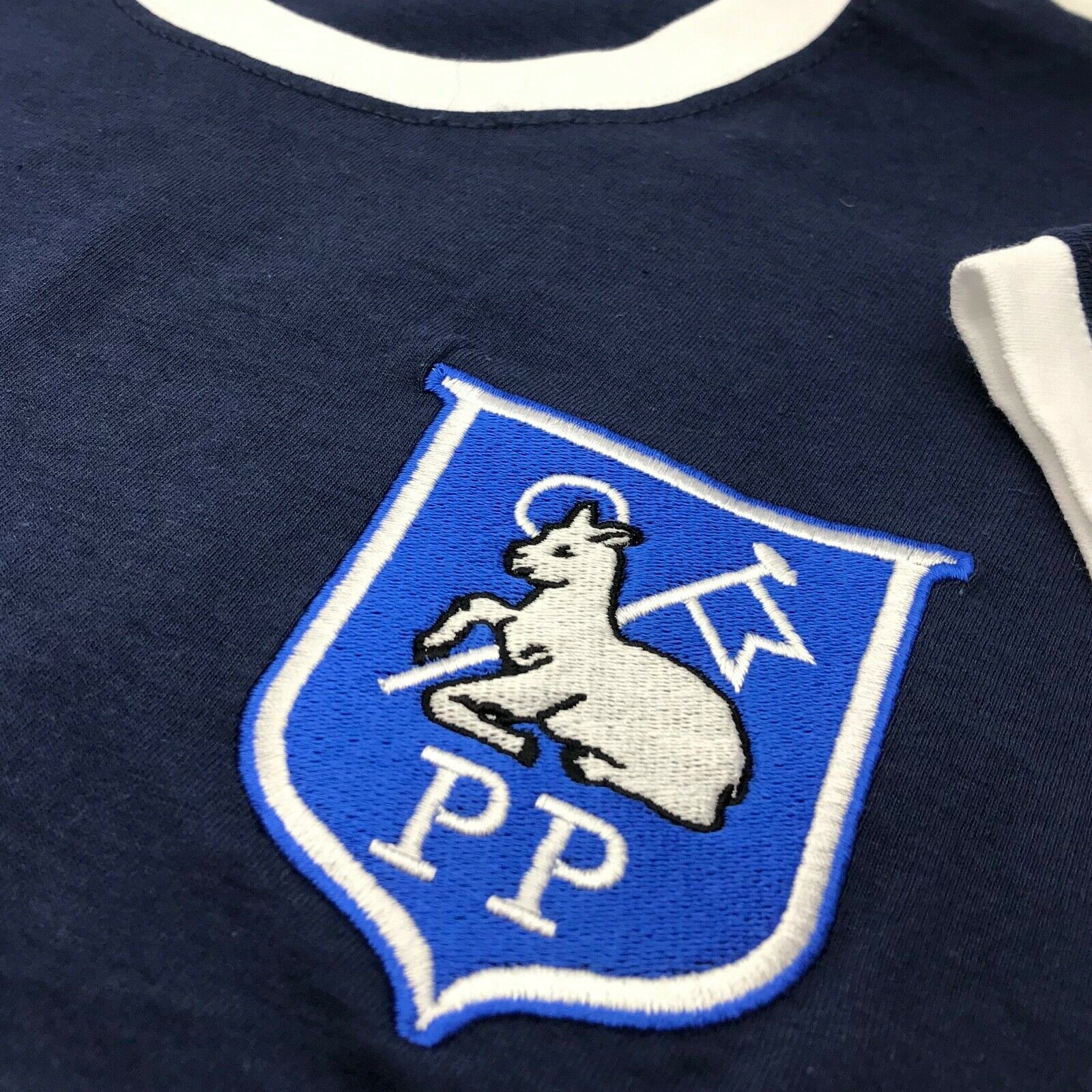Retro Preston Ringer Shirt | Embroidered Preston Football Clothing ...