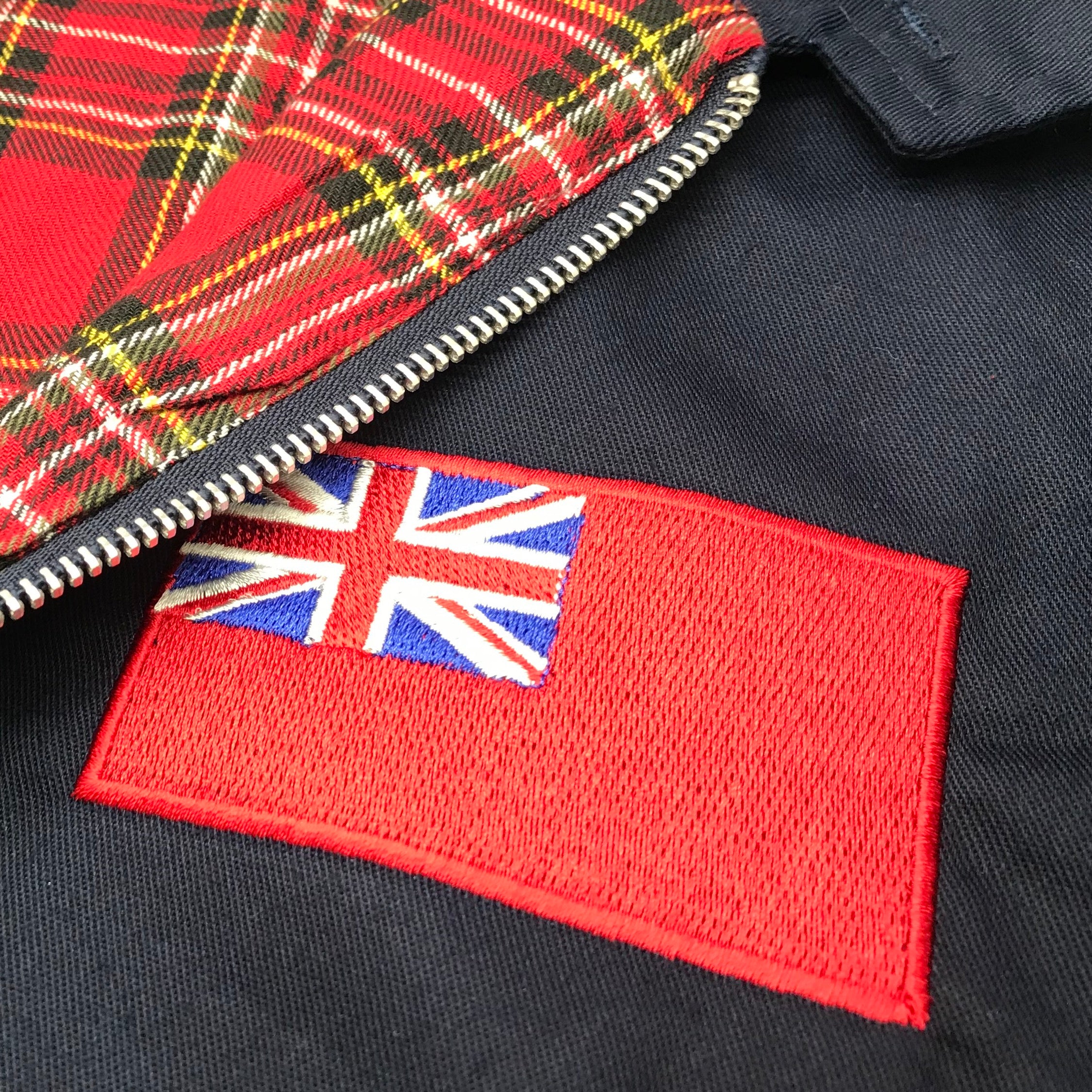 Red Ensign Harrington Jacket | Embroidered Red Ensign Merchandise ...