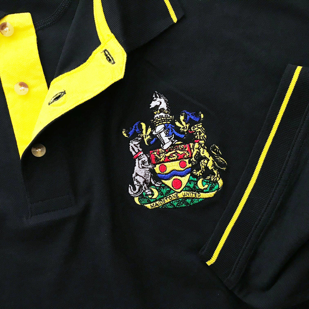 Retro Maidstone Polo Shirt | Embroidered Maidstone Clothing for Sale ...