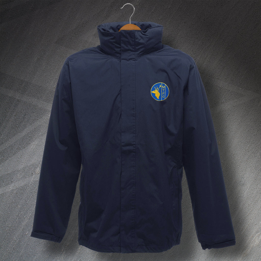 Retro Mansfield Jacket | Embroidered Waterproof Mansfield Clothing ...
