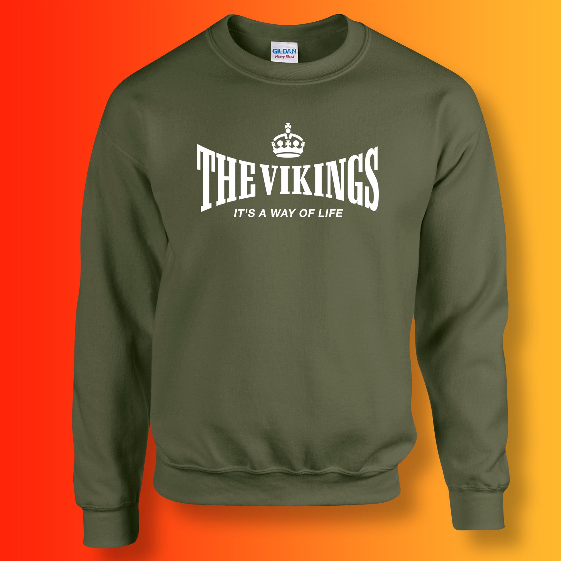 vikings military sweatshirt