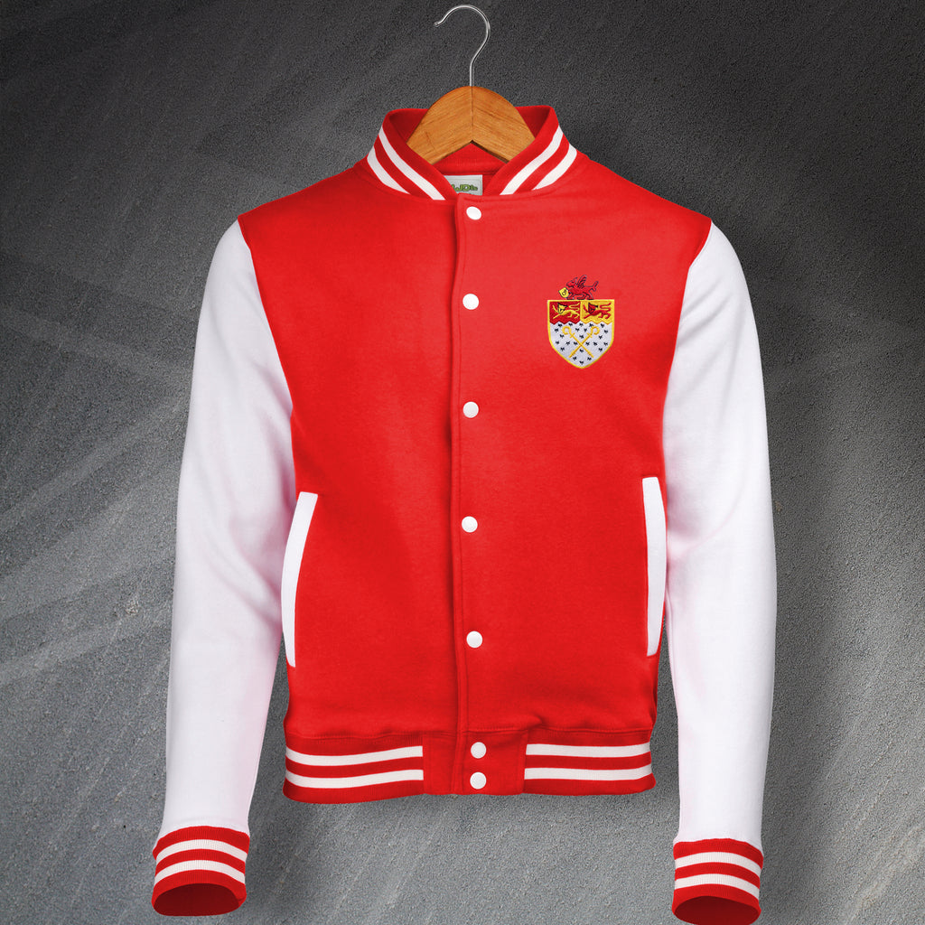 Retro Wrexham Varsity Jacket | 1967 Wrexham Jackets for Sale ...