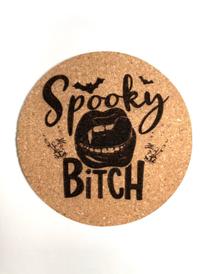 Spooky B*tch Coaster - Toph Engravings