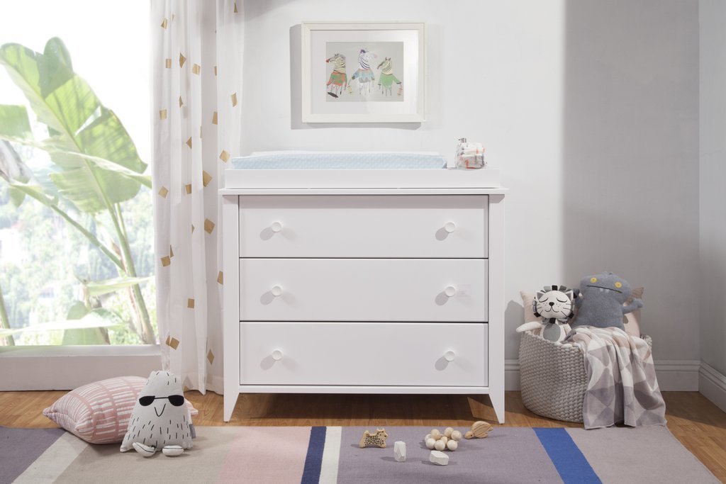 Babyletto Sprout 3 Drawer Changer Dresser With Removable Changing