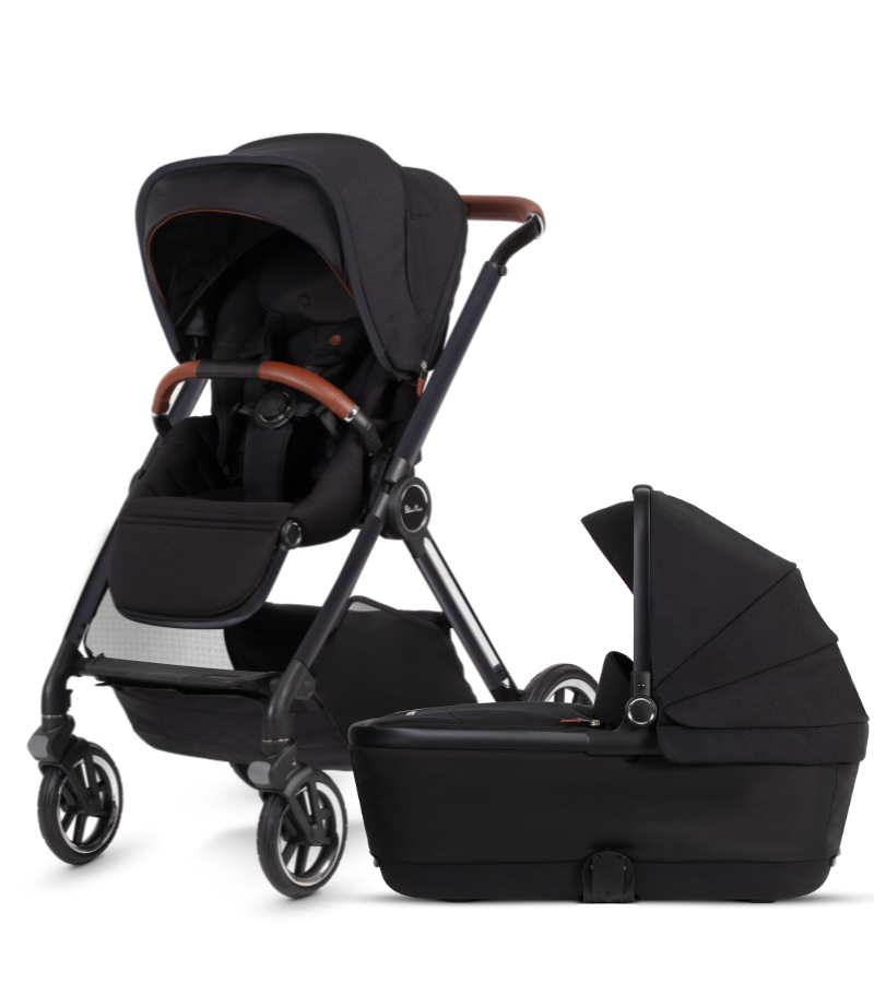 Poussette ultra-compacte Coya matt black/off white