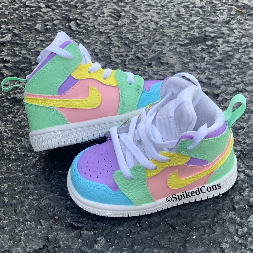 custom pastel jordans