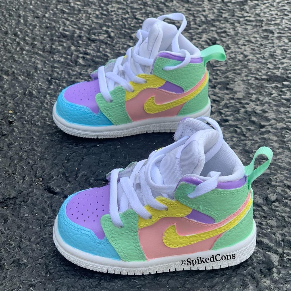 custom pastel jordans