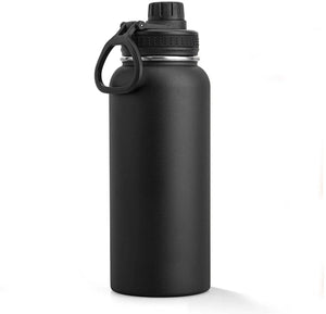 32 oz Stainless Steel Double Wall Wide Mouth Sport Bottle - riseaboveshopping