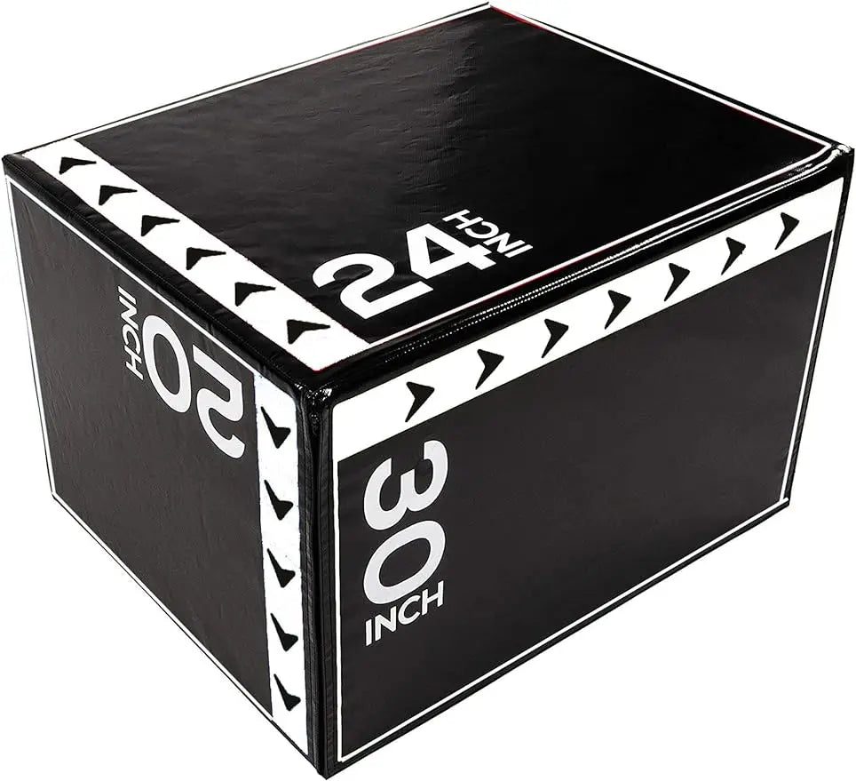 3 in 1 20 x 24 x 30 Inch Foam Plyometric Box Jump