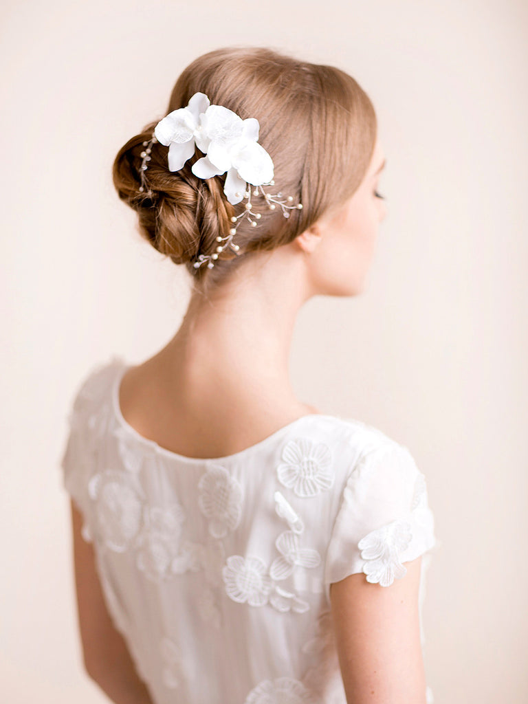 Flower Headpiece Orchid