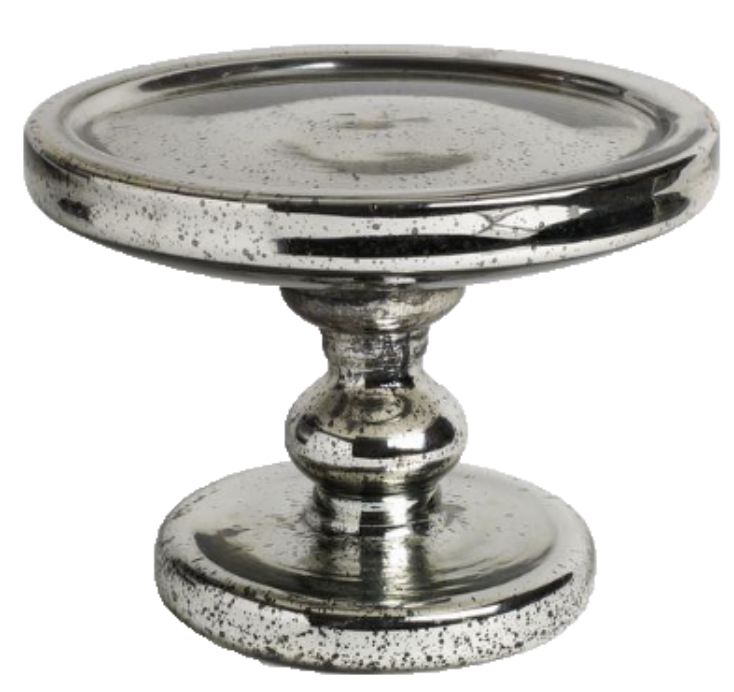 glass cake stand the range