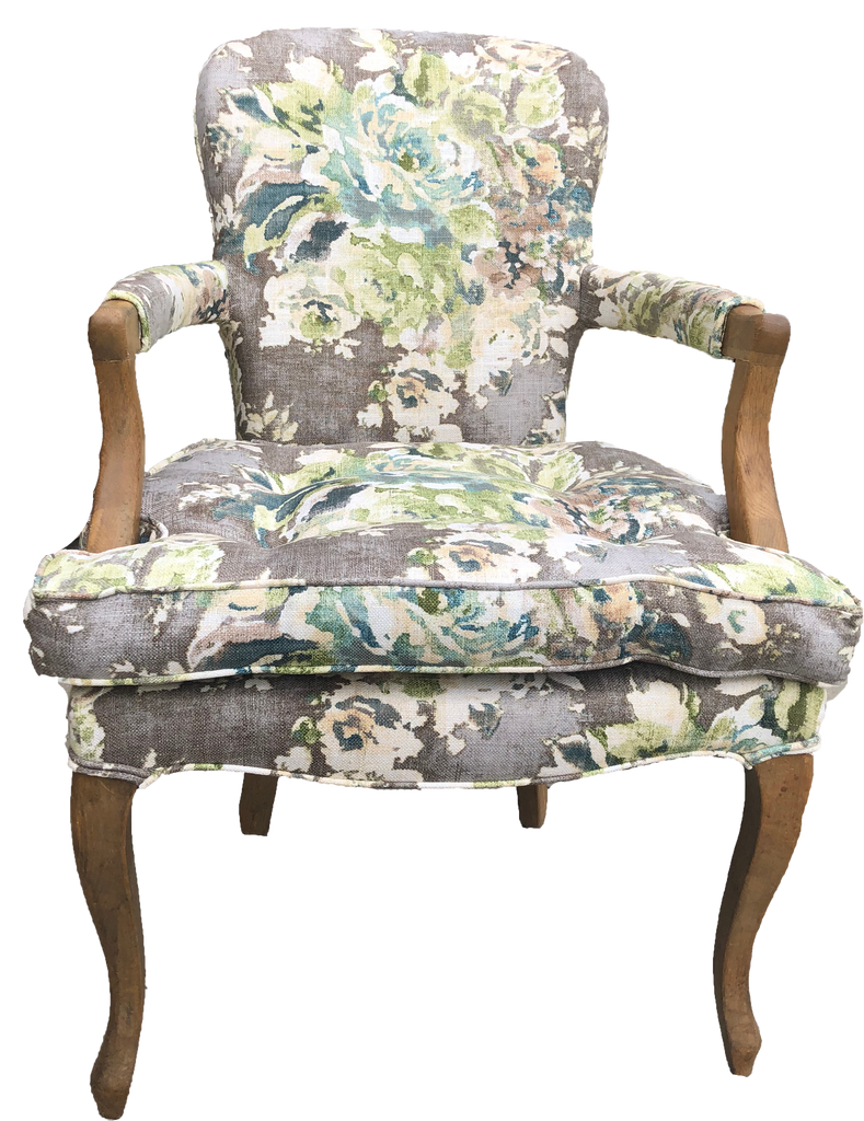 patterned chair