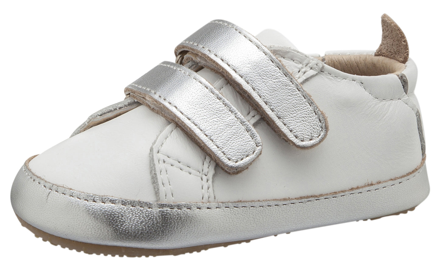 Old Soles Boy's & Girl's Eazy Markert Sneakers, Snow / Silver – Just ...