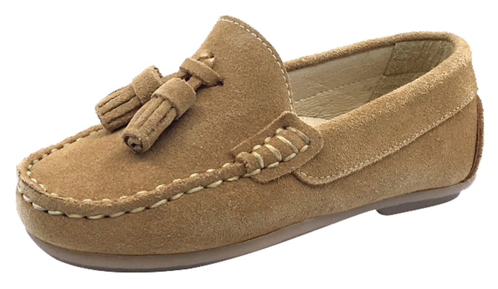 boys suede loafers