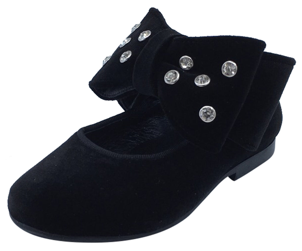 black velvet mary jane shoes