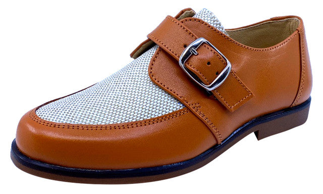 kids tan dress shoes