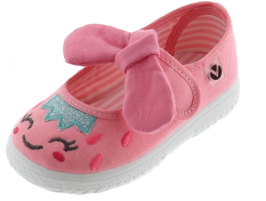 Mary Jane Slip-On Canvas Sneakers, Rosa 