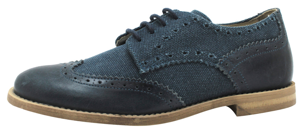 boys navy oxford shoes