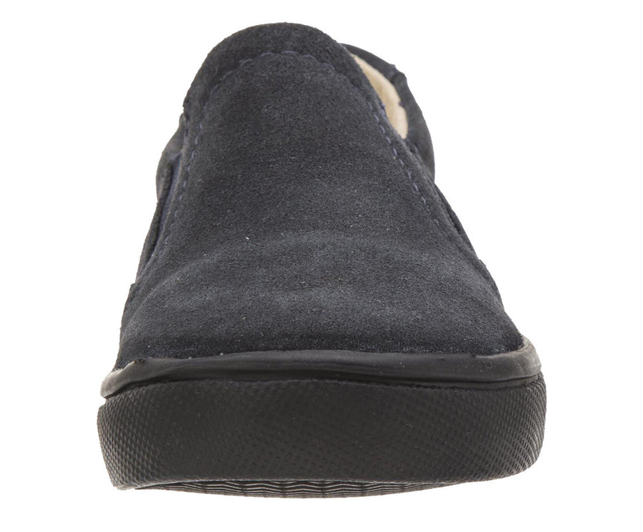 Old Soles Girl's and Boy's 6010 Dressy Hoff Navy Soft Suede and Smooth ...