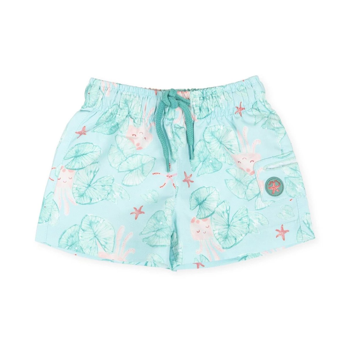 Tutto Piccolo Green Print Swim Trunks – Just Shoes for Kids