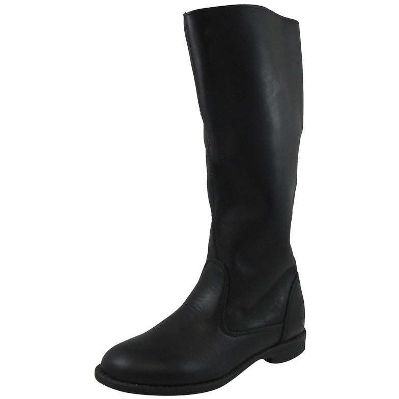 Old Soles Girl's 2014 Pride Boot Classic Black Leather Riding Boots ...