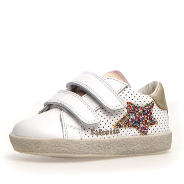 Falcotto Salazar Vl - Calfskin Sneakers With Neon Star Detail