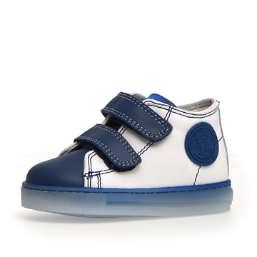 Falcotto Salazar Vl - Calfskin Sneakers With Neon Star Detail