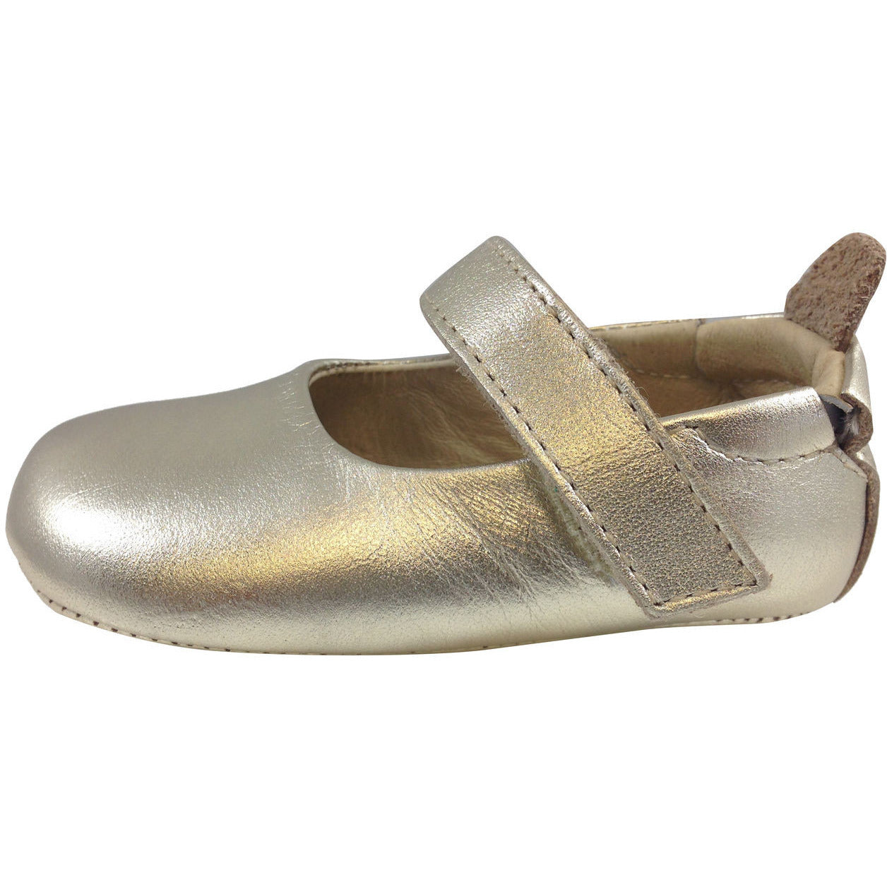 Old Soles Girl's 022 Gold Leather Gabrielle Mary Jane – Just Shoes for Kids