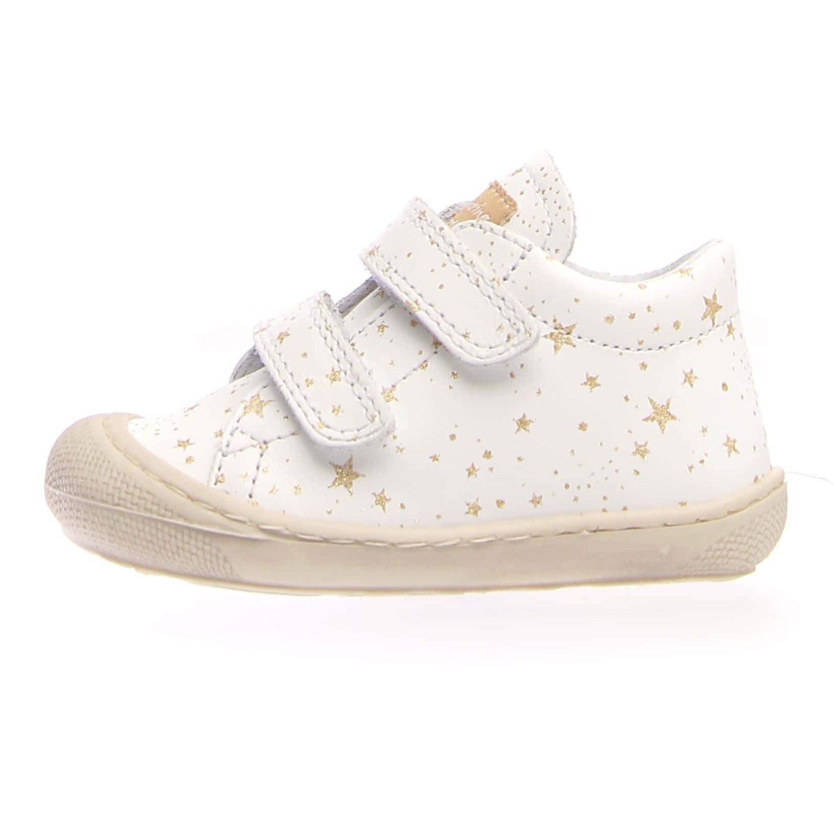 Naturino Girl's & Boy's Cocoon Vl Stars Glitter Sneakers - White – Just ...