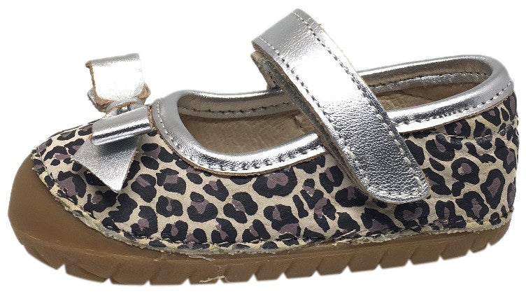 Old Soles Girl's Pave Gabs Jane Cat Print with Silver Leather Hook and ...