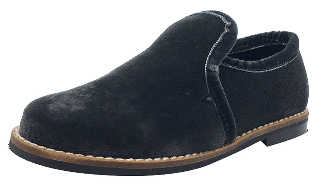kids grey loafers