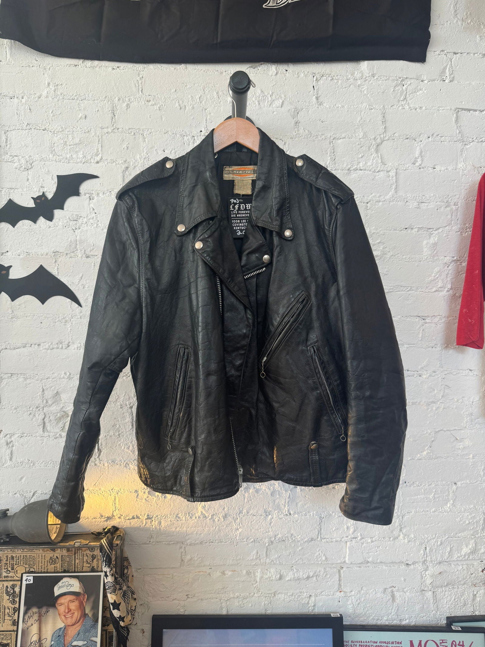 1970s Harley Davidson Jacket Size - L
