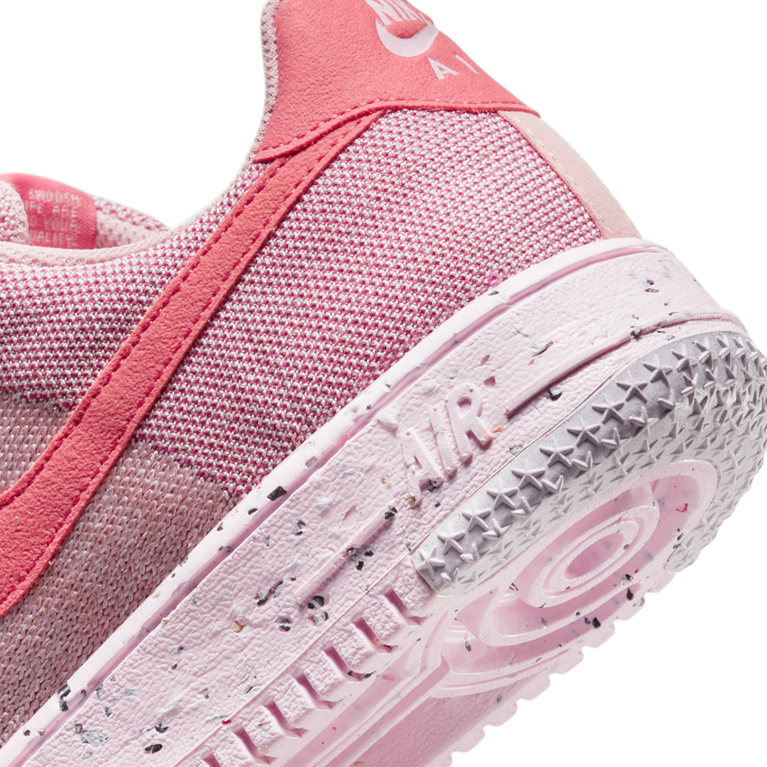 nike air force 1 crater flyknit women's pink