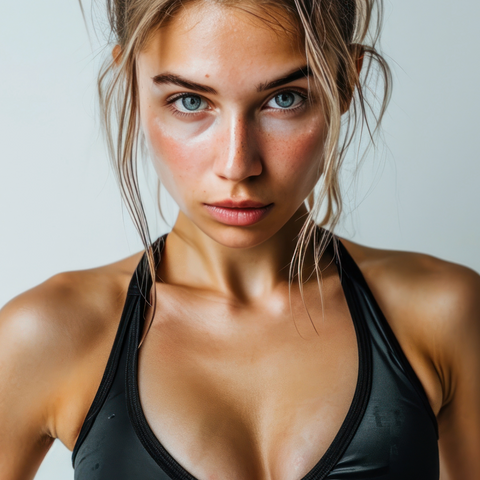 vêtements de fitness pour femmes blondes