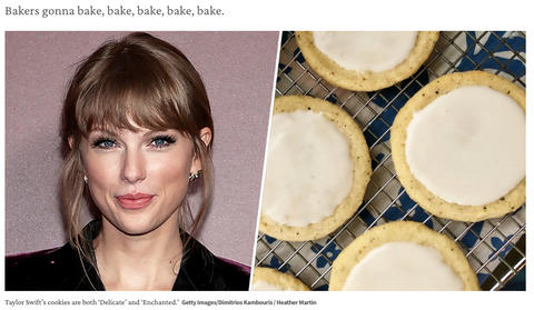 Taylor swift chai cookie bakers gonna bake